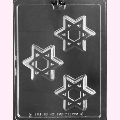 Jewish Star (Star of David) Cookie Chocolate Mold