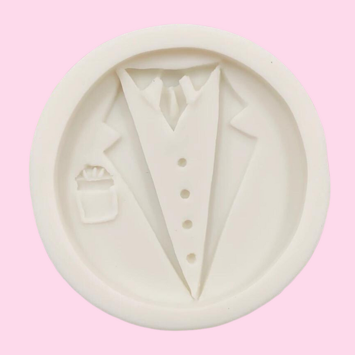 Tuxedo Groom Mold for cupcakes