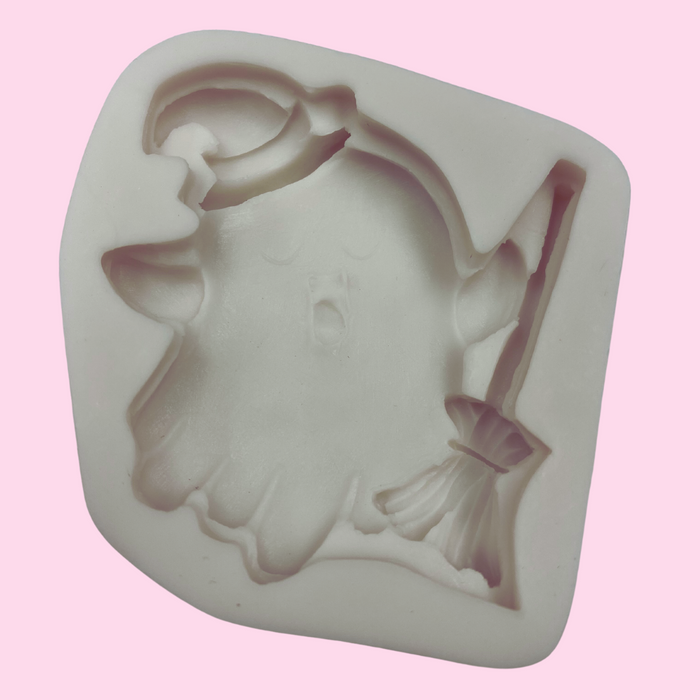 Cute Ghost Witch Mold