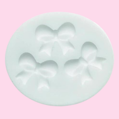 3 Small Bow Silicone Mold