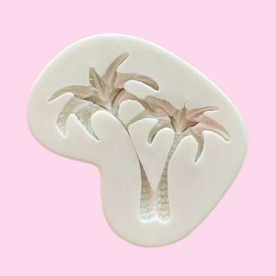 2 Palm Trees Silicone Mold