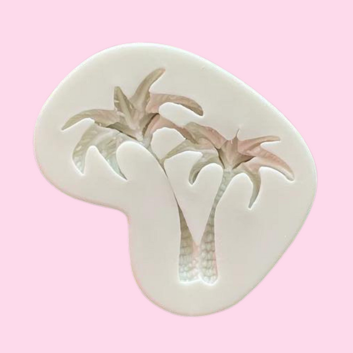 Palm tree silicone mold