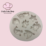 Mini sea creatures silicone Mold