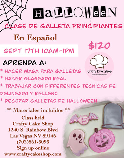 9/17 -- Clase de Galletas Principiates