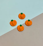 5/8" Flat Pumpkin Royal Icing Decorations
