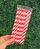 Stripe Paper Straws