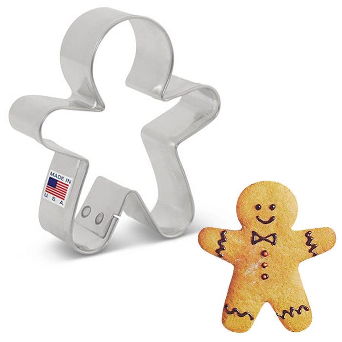 2.25' Gingerbread Man Cookie Cutter