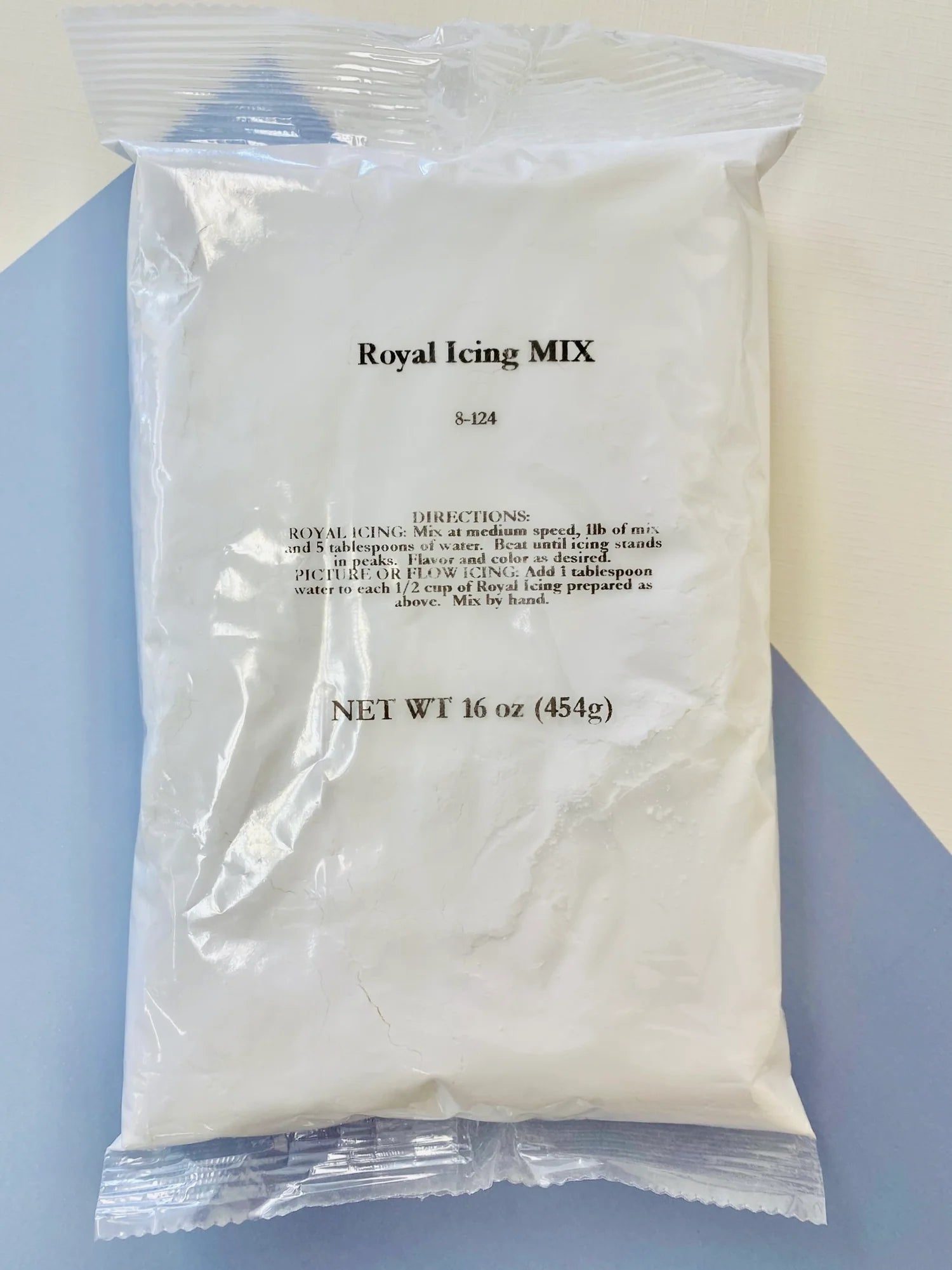 White Royal Icing Mix 16oz