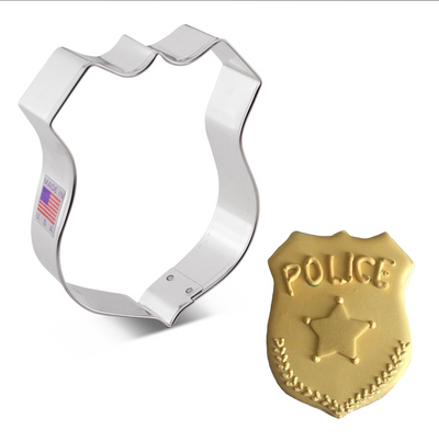 Police Badge/Shield Cookie Cutter