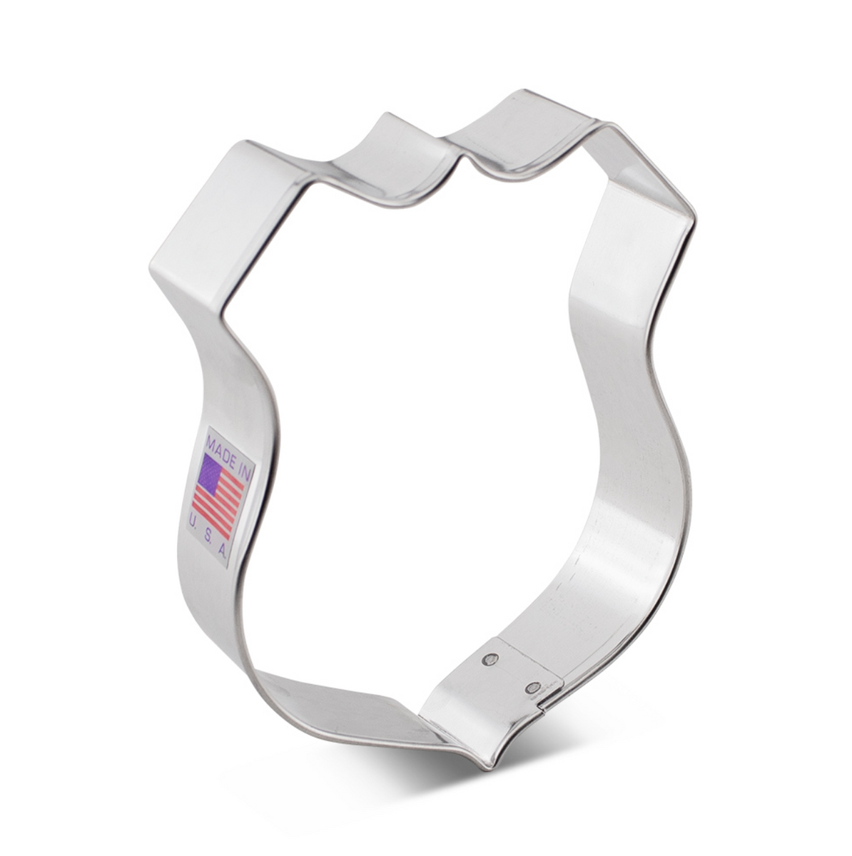 Stampo Per Biscotti A Forma Di Distintivo Della Polizia | Plastica Resistente | 10,2 Cm | Prodotto Negli USA | PC0171