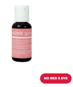 Bubble Gum 0.70 oz liqua gel chefmaster