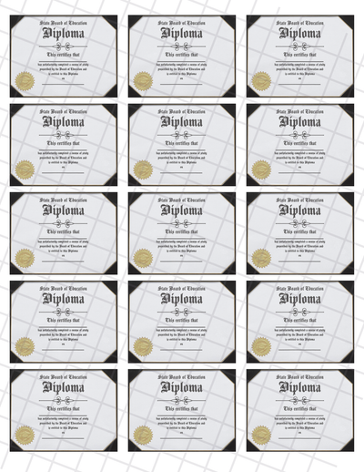 Diploma Edible Image - 1 Sheet