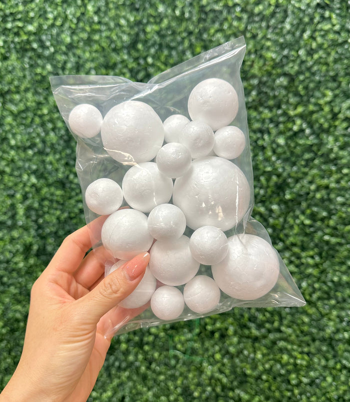 Foam Ball Multi Size Pack of 20
