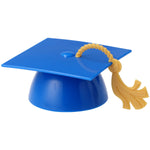 3" Blue Grad Cap Topper