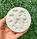 Bears & Hearts Mold