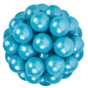 1" Shimmer Lt Blue Gumballs