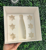 Bottle & Cupcakes Box