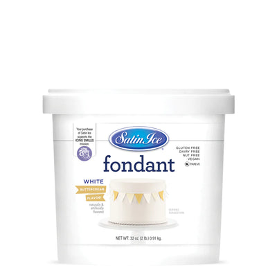 Buttercream White Fondant 2lb