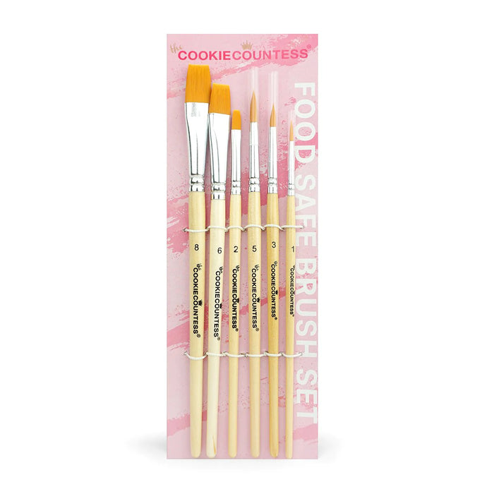 Food Safe Brushes 6ct