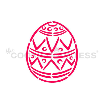 Easter Egg PYO Stencil