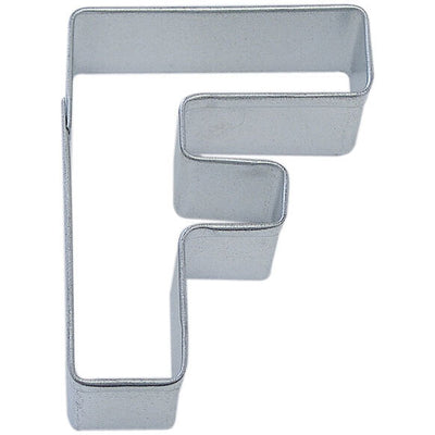 3" Letter F Cookie Cutter