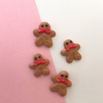 3/4" Royal Icing Gingerbread Boy