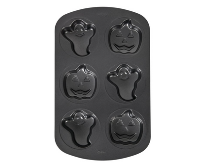 6 Halloween Mini Cake Pan