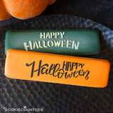 Happy Halloween 2 Fonts Stencil