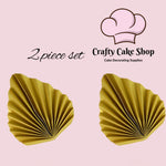 Palm leaf 2pack cake toppers