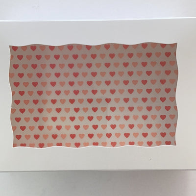 Hearts Wax Paper - 10ct