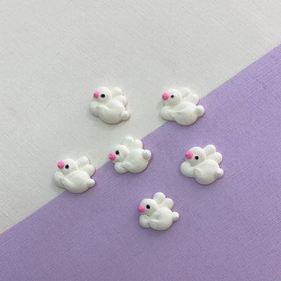 6 Royal Icing Bunnies