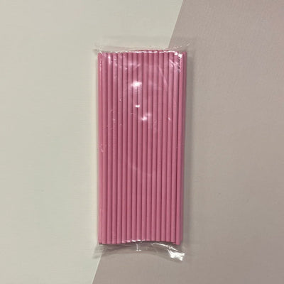 8" Pink Sticks 50ct
