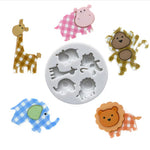 Cartoon Zoo Animals Mold