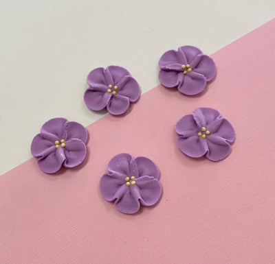 1" Royal Icing Flowers