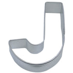 3" Letter J Cookie Cutter