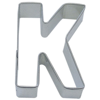 3" Letter K Cookie Cutter