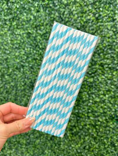 Stripe Paper Straws