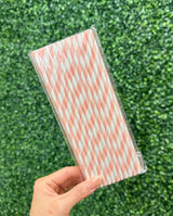 Stripe Paper Straws
