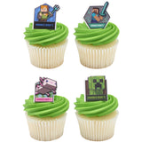 Minecraft Cupcake Rings