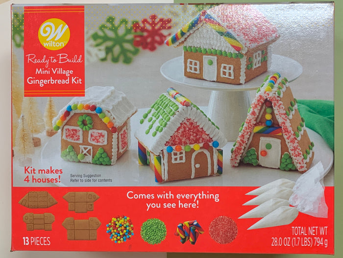 Gingerbread Mini Village Kit