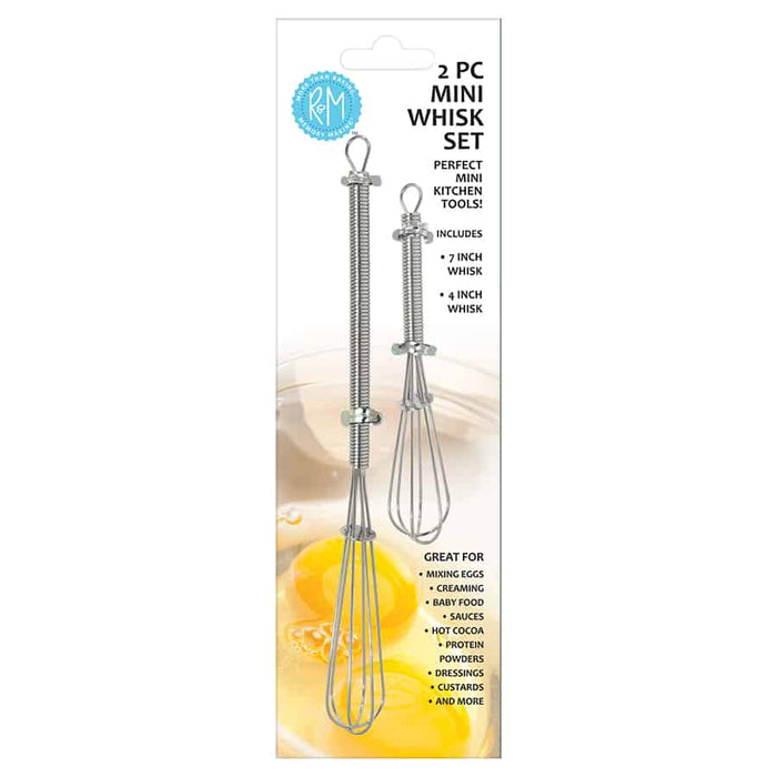 2pc Mini Whisk Set