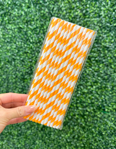 Stripe Paper Straws