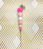 Pink Beaded Cookie Scribe