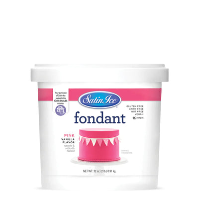 Pink Vanilla Fondant 2lb