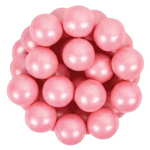 1" Shimmer Pink Gumballs