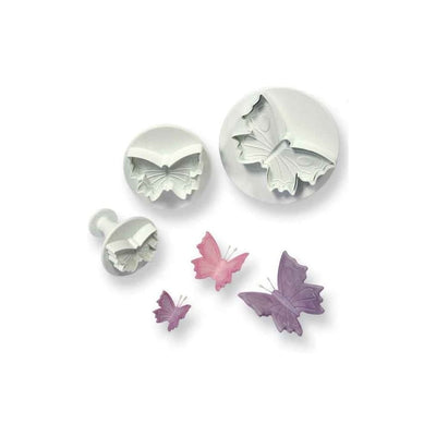 PME Veined butterfly plunger cutter set