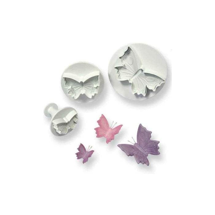 PME Veined butterfly plunger cutter set