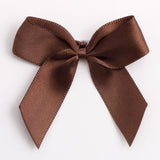10pk NO twist tie satin bow