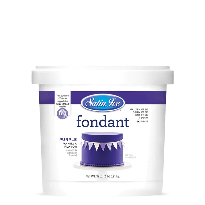 Purple Vanilla Fondant 2lb