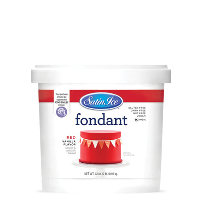 Red Vanilla Fondant 2lb